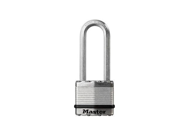 Master Lock Excell™ Laminated Steel 45mm Padlock - 64mm Shackle Master Lock - RockBottom Northampton