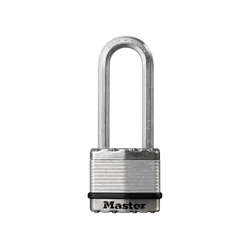 Master Lock Excell™ Laminated Steel 45mm Padlock - 64mm Shackle Master Lock - RockBottom Northampton