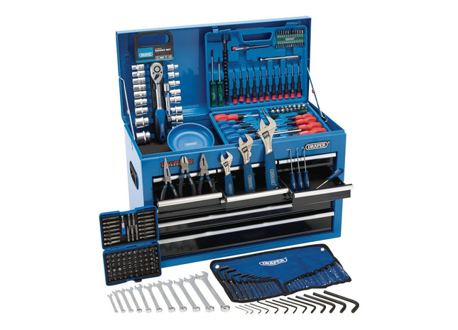 Draper Top Chest Tool Kit, 9 Drawer (216 Piece) Draper - Town Tools