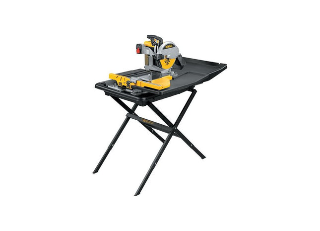 Dewalt Power Tools D24000 Wet Tile Saw with Slide Table 1600W 240V DeWALT Power Tools - RockBottom Northampton