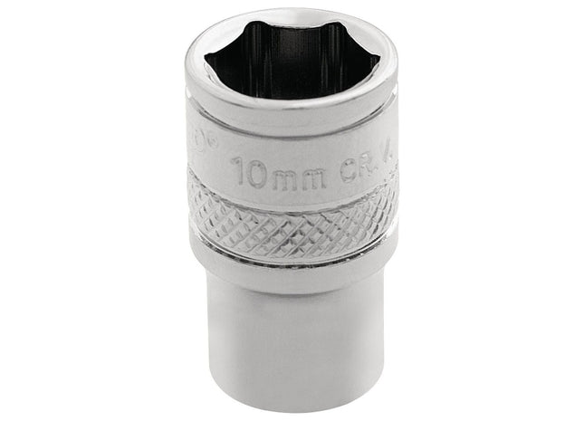 Draper HI-TORQ 6 Point Socket, 1/4" Sq. Dr., 10mm 32562 Draper - Town Tools 