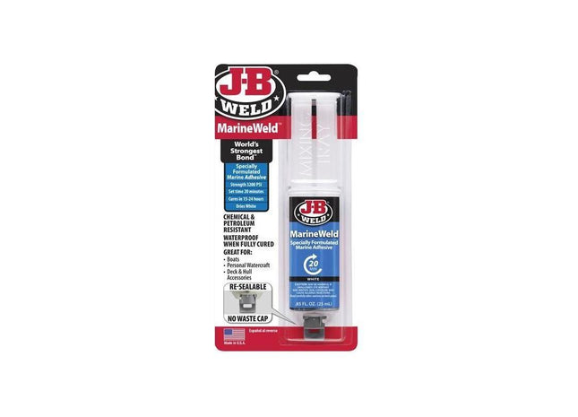J-B Weld MarineWeld™ Epoxy Syringe 25ml J-B Weld - RockBottom Northampton