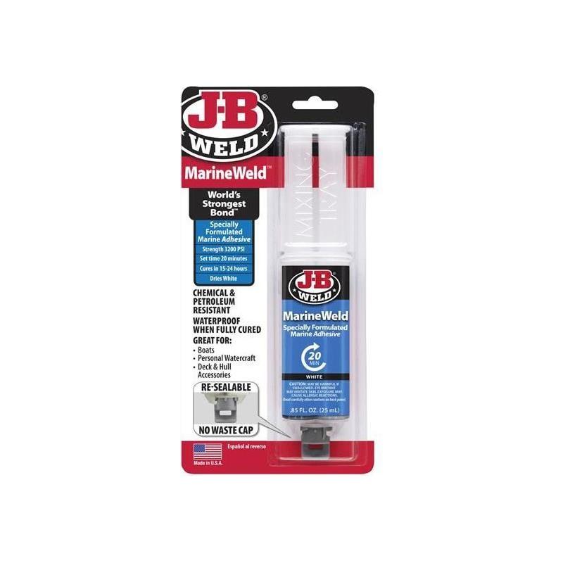 J-B Weld MarineWeld™ Epoxy Syringe 25ml J-B Weld - RockBottom Northampton