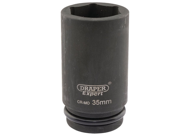 Draper Expert HI-TORQ 6 Point Deep Impact Socket, 3/4" Sq. Dr., 35mm Draper - Town Tools 