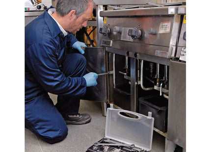 Draper Long Metric Stainless Steel Combination Spanner Set (8 Piece) 44019 Draper - Town Tools 