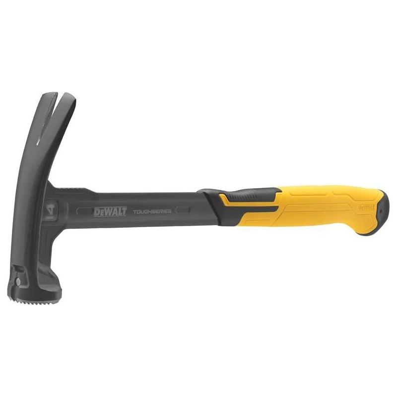 Dewalt Mig Weld Milled Face Rip Claw Hammer 400g (14oz) Dewalt - RockBottom Northampton