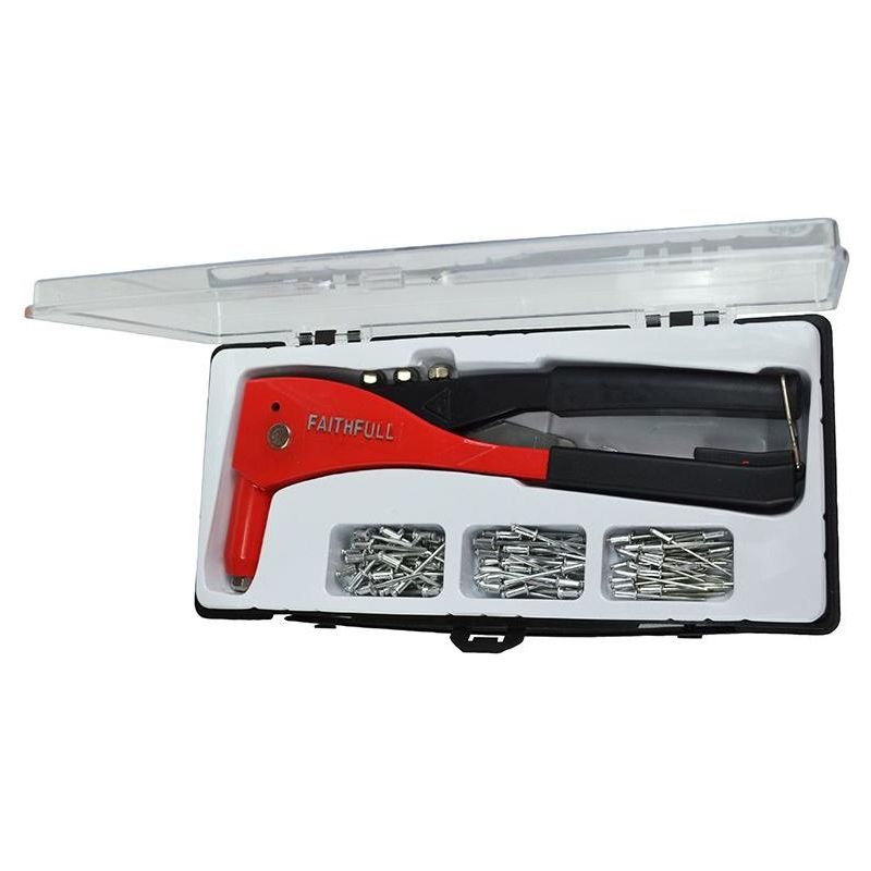 Faithfull Heavy-Duty Riveter Kit Faithfull - RockBottom Northampton