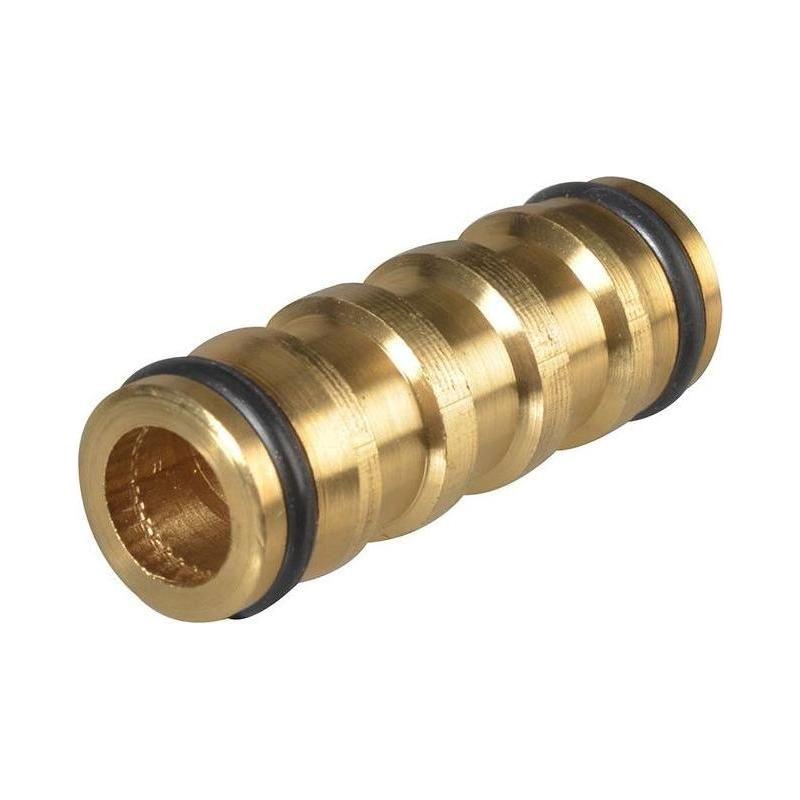 Faithfull Brass 2-Way Hose Coupling 12.5mm (1/2in) Faithfull - RockBottom Northampton