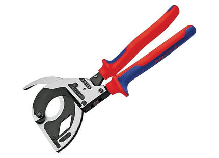 Knipex 3 Stage Ratchet Action Cable Cutters Multi-Component Grip 320mm Knipex - RockBottom Northampton