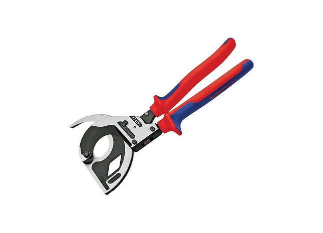 Knipex 3 Stage Ratchet Action Cable Cutters Multi-Component Grip 320mm Knipex - RockBottom Northampton