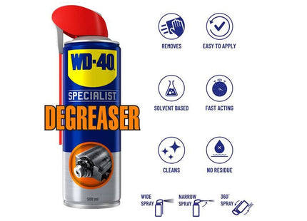 WD-40 Specialist Degreaser 500ml WD-40� - RockBottom Northampton