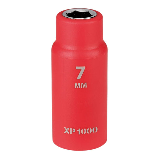 Draper XP1000 VDE Socket, 1/4" Sq. Dr., 7mm Draper - Town Tools