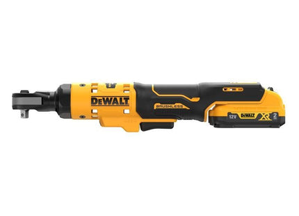 Dewalt Power Tools DCF504D1 XR 1/4in Open Head Ratchet 12V 1 x 2.0Ah Li-ion DeWALT Power Tools - RockBottom Northampton