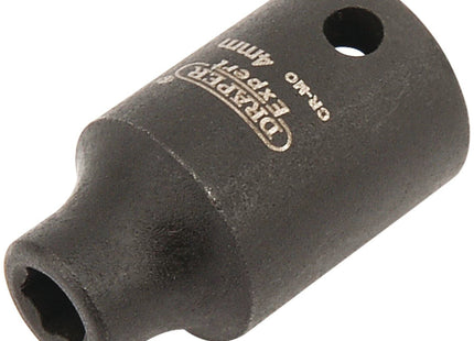 Draper Expert HI-TORQ 6 Point Impact Socket, 1/4" Sq. Dr., 4mm Draper - Town Tools 