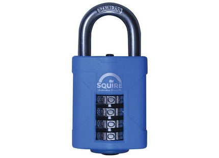 Squire CP50S Heavy-Duty Rustproof Marine Combi Padlock 50mm Boxed Squire - RockBottom Nothampton