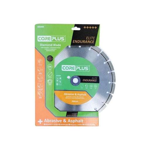 Coreplus AB300E Elite Abrasive & Asphalt Diamond Blade 300mm CorePlus - RockBottom Northampton
