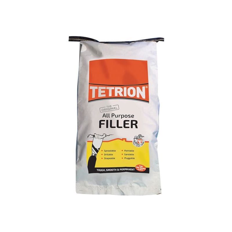 Tetrion Fillers All Purpose Powder Filler Sack 10kg Tetrion Fillers - RockBottom Northampton