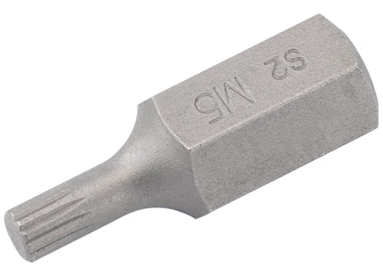 Draper M5 x 30mm Spline 10mm Insert Bit for Mechanic's Bit Sets 33339 Draper - Town Tools 