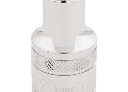 Draper HI-TORQ 12 Point Socket, 1/2" Sq. Dr., 9mm 33089 Draper - Town Tools 