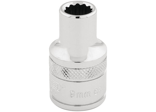 Draper HI-TORQ 12 Point Socket, 1/2" Sq. Dr., 9mm 33089 Draper - Town Tools 