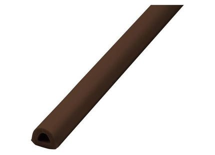 Faithfull EPDM Draught Excluder Brown 24M 9 x 7.5mm Faithfull - RockBottom Northampton