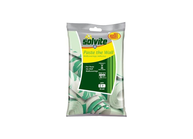 Solvite Paste the Wall Wallcoverings Adhesive - 5 Roll Sachet Solvite - RockBottom Nothampton