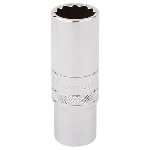 Draper HI-TORQ 12 Point Deep Socket, 3/8" Sq. Dr., 16mm 32990 Draper - Town Tools 