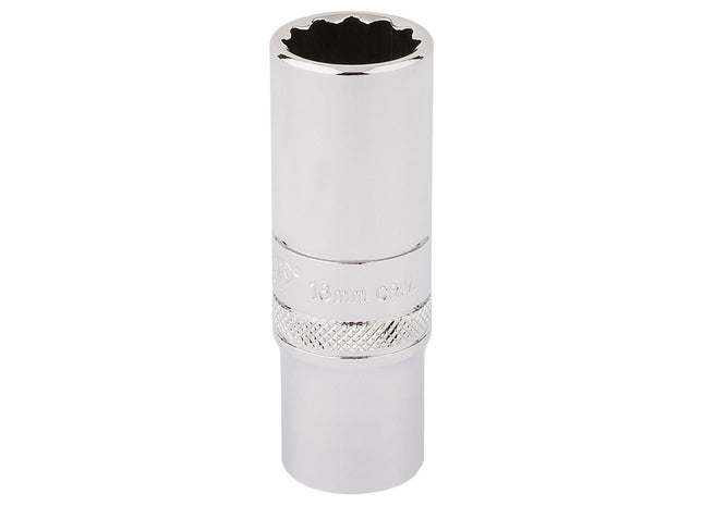 Draper HI-TORQ 12 Point Deep Socket, 3/8" Sq. Dr., 16mm 32990 Draper - Town Tools 