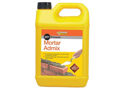 Everbuild Sika 201 Mortar Admix 5 litre Everbuild Sika - RockBottom Northamptin