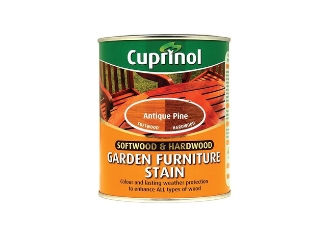 Cuprinol Softwood & Hardwood Garden Furniture Stain Antique Pine 750ml Cuprinol - RockBottom Northampton