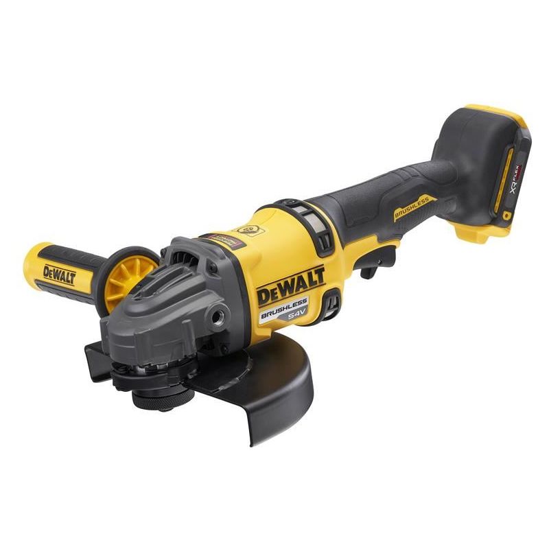 Dewalt Power Tools DCG440N XR FlexVolt Angle Grinder 54V Bare Unit DeWALT Power Tools - RockBottom Northampton