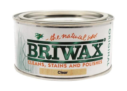 Briwax Wax Polish Original Clear 200g Briwax - RockBottom Northampton