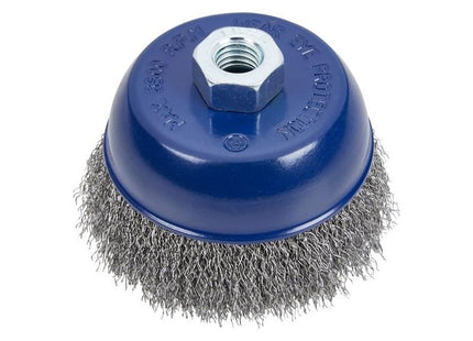 Bluespot Tools Steel Wire Cup Brush 100mm M14 X 2 BlueSpot Tools - RockBottom Northampton