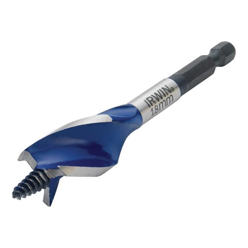 Irwin® Blue Groove 6X Stubby Wood Bit 18 x 100mm IRWIN® - RockBottom Northampton