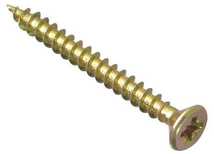 Forgefix Multi-Purpose Pozi Compatible Screw CSK ST ZYP 4.0 x 45mm Box 200 ForgeFix - RockBottom Northampton