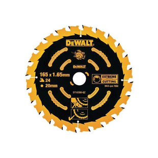 Dewalt Power Tools Extreme Framing Circular Saw Blade 165 x 20mm x 40T DeWALT Power Tools - RockBottom Northampton