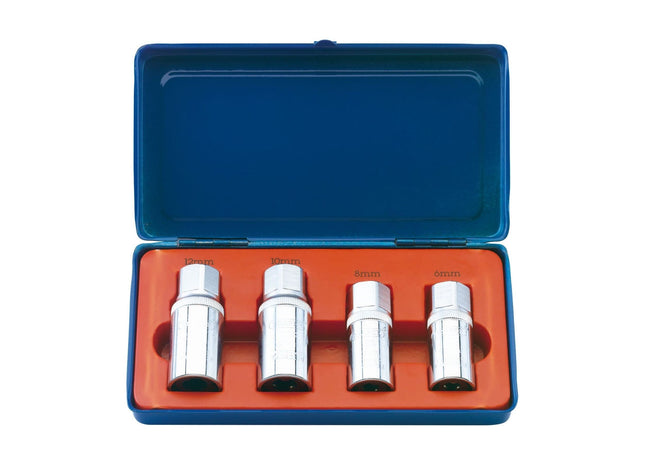 Draper Stud Extractor Set, 1/2" Sq. Dr. (4 Piece) 55641 Draper - Town Tools 