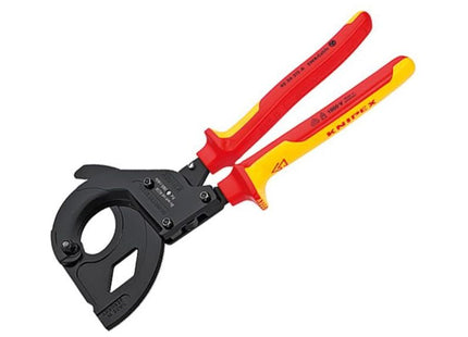 Knipex VDE Ratchet Action Cable Cutter 315mm Knipex - RockBottom Northampton