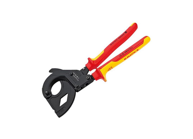 Knipex VDE Ratchet Action Cable Cutter 315mm Knipex - RockBottom Northampton