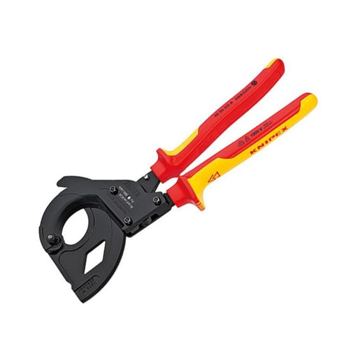 Knipex VDE Ratchet Action Cable Cutter 315mm Knipex - RockBottom Northampton