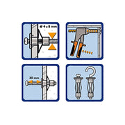 Edma Ultra Fix Metal Anchor Expansion Tool Edma - RockBottom Northamptin