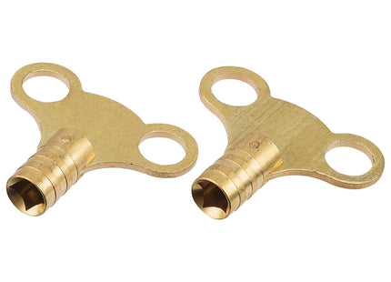 Draper Brass Radiator Key 43799 Draper - Town Tools 