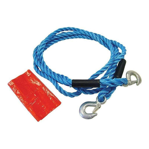 Faithfull Tow Rope 4m Metal Hooks 2 Tonne Faithfull - RockBottom Northampton