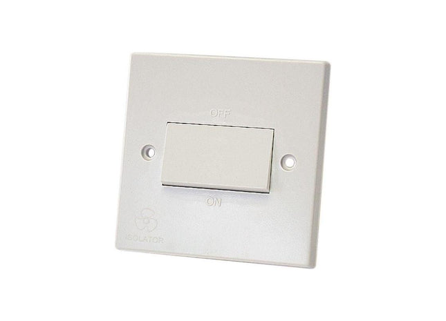 Dencon Fan Isolator Switch 10A Dencon - RockBottom Northampton