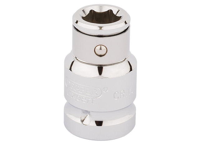 Draper Screwdriver Bit Holding Socket, 1/2" Sq. Dr. x 10mm Hexagon 16811 Draper - Town Tools 