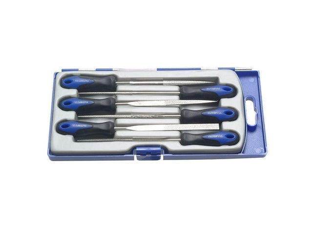 Faithfull Diamond Needle File Set 6 Piece Faithfull - RockBottom Northampton