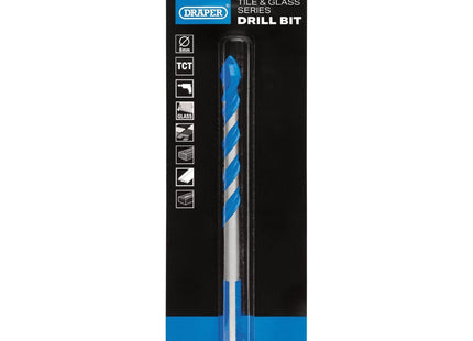 Draper TCT Tile and Glass Drill Bit, 8.0 x 114mm Draper - Town Tools