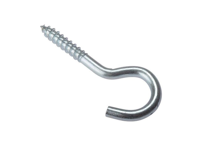 Forgefix Screw Hook ZP 100 x 18Ga Bag 10 ForgeFix - RockBottom Northampton