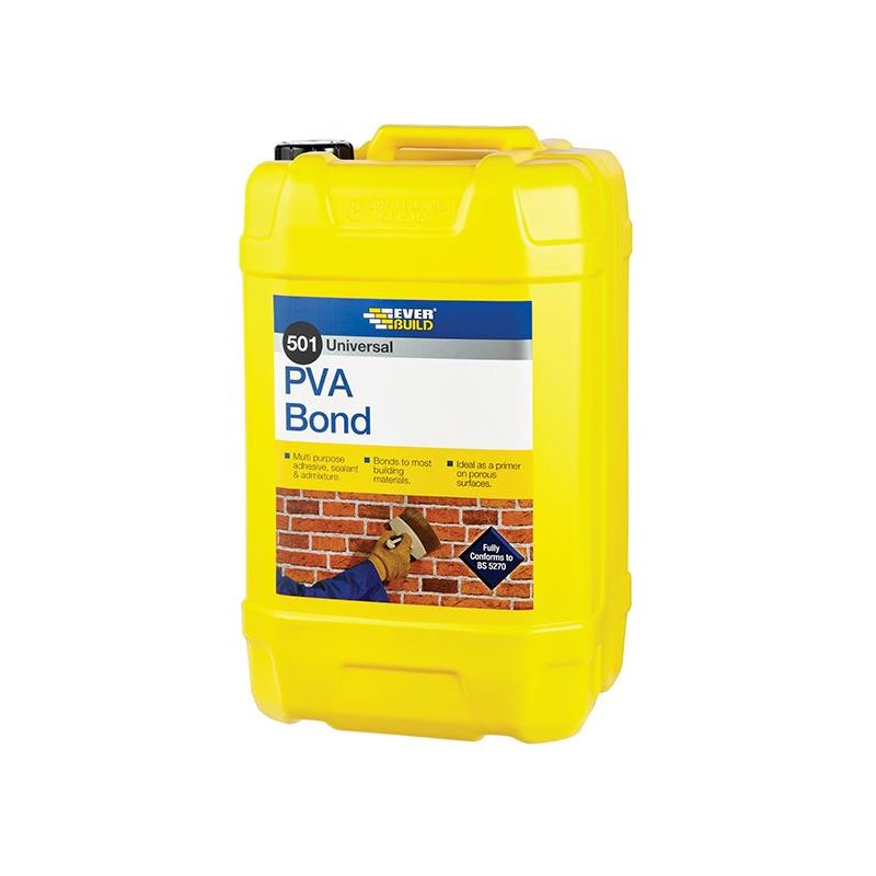Everbuild Sika 501 Universal PVA Bond 2.5 litre Everbuild Sika - RockBottom Northamptin