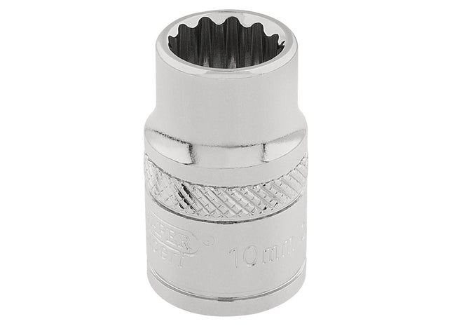 Draper HI-TORQ 12 Point Socket, 3/8" Sq. Dr., 10mm 32770 Draper - Town Tools 